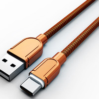 کابل فلزی تبدیل USB به USB-C الدینیو مدل LS62 بطول 1 متر