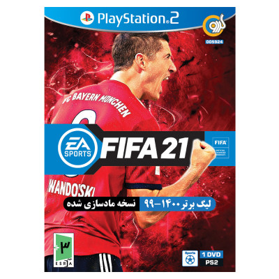 بازی FIFA 21 به همراه لیگ برتر 1400-99 مخصوص PS2 نشر گردو