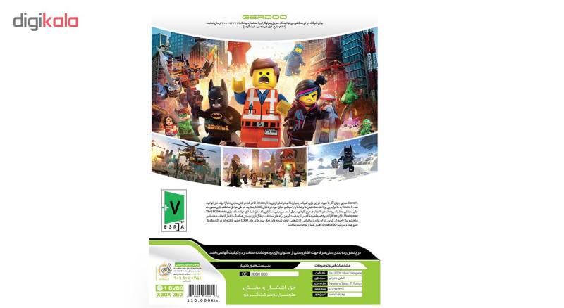 بازی گردو LEGO Movie VideoGame مخصوص XBOX 360