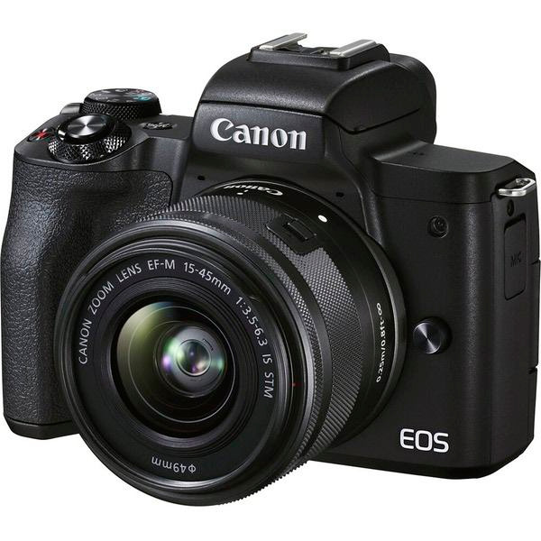 دوربین دیجیتال بدون آینه کانن مدل EOS M50 Mark II kit 15-45mm f/3.5-6.3 IS STM