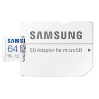 کارت حافظه microSDXC سامسونگ مدل  Evo Plus A1 V10 کلاس 10 استاندارد UHS-I U1 سرعت 130MBps به همراه آداپتور SD ظرفیت 64 گیگابایت