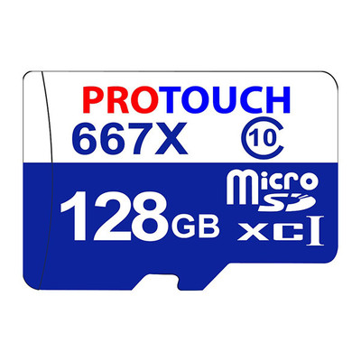 کارت حافظه‌ microSDXC پروتاچ مدل Ultra کلاس 10 استاندارد UHS-1 U1 سرعت 100MBps ظرفیت 128 گیگابایت