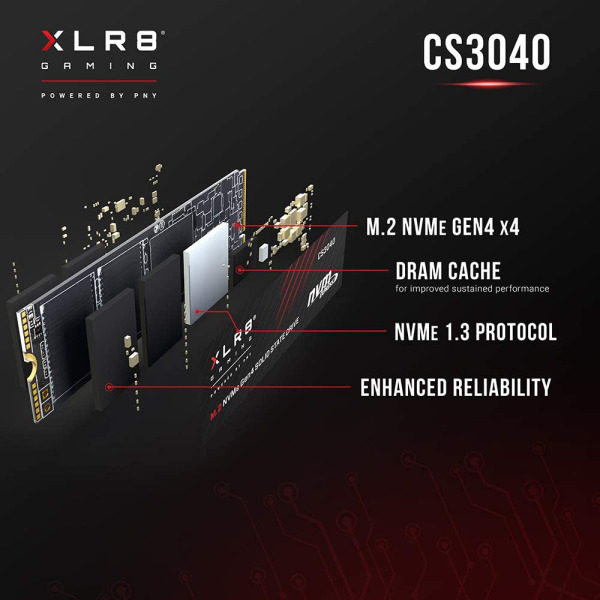 اس اس دی اینترنال پی ان وای مدل CS3040 M.2 NVMe SSD Gen4x4 ظرفیت 500 گیگابایت