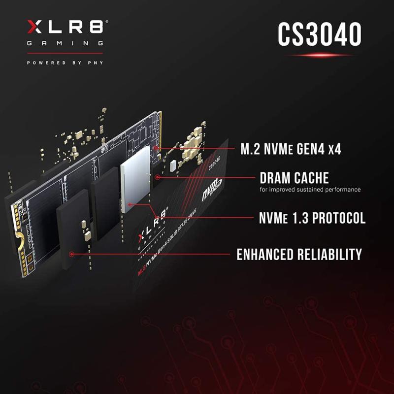 اس اس دی اینترنال پی ان وای مدل CS3040 M.2 NVMe SSD Gen4x4 ظرفیت 1 ترابایت