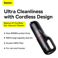 جارو شارژی باسئوس مدل Cordless Car Vacuum Cleaner
