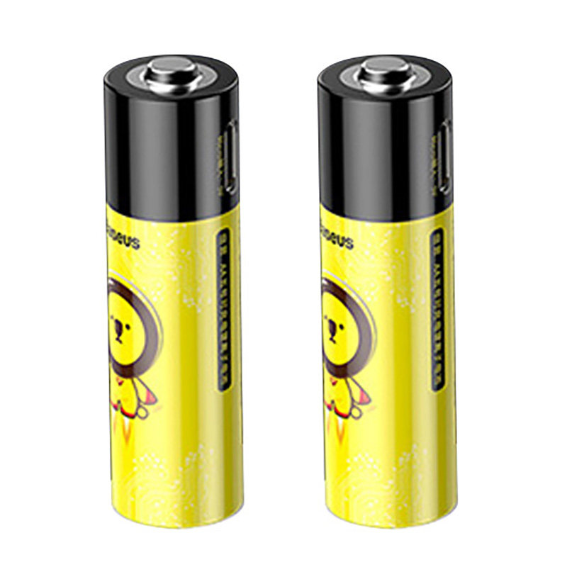 باتری قلمی قابل شارژ باسئوس مدل ACCB-A2L بسته 2 عددی