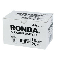 باتری قلمی روندا مدل Ultra Plus Alkaline بسته 20 عددی