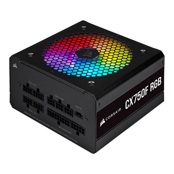 منبع تغذیه کامپیوتر کورسیر مدل CX750F RGB