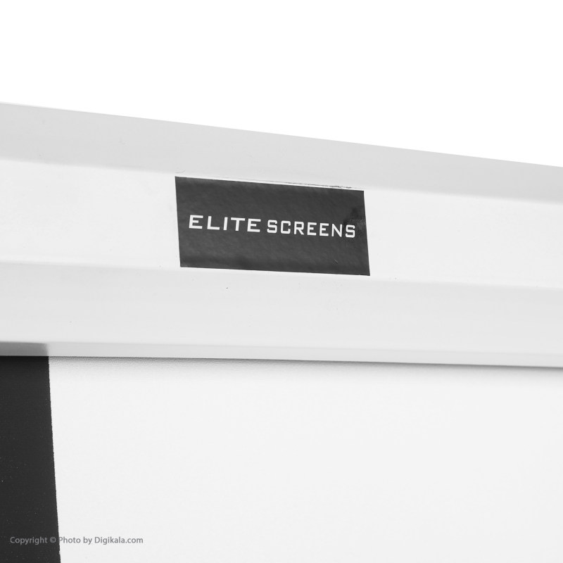 پرده نمایش برقی پروژکتور الیت اسکرینز مدل ES300A سایز 300x300 سانتی متر