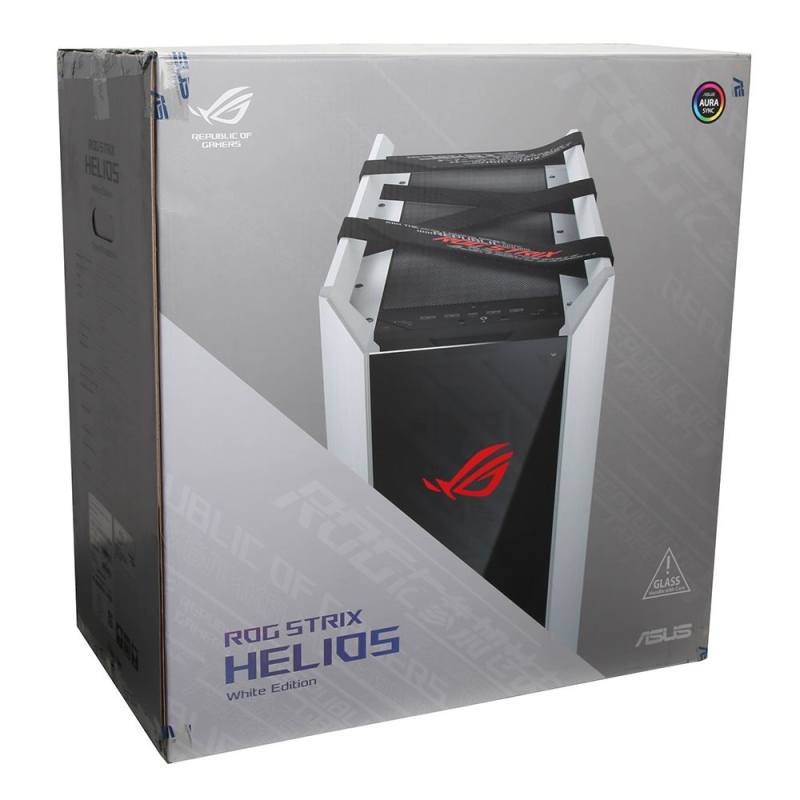 کیس کامپیوتر ایسوس مدل ROG Strix Helios White Edition