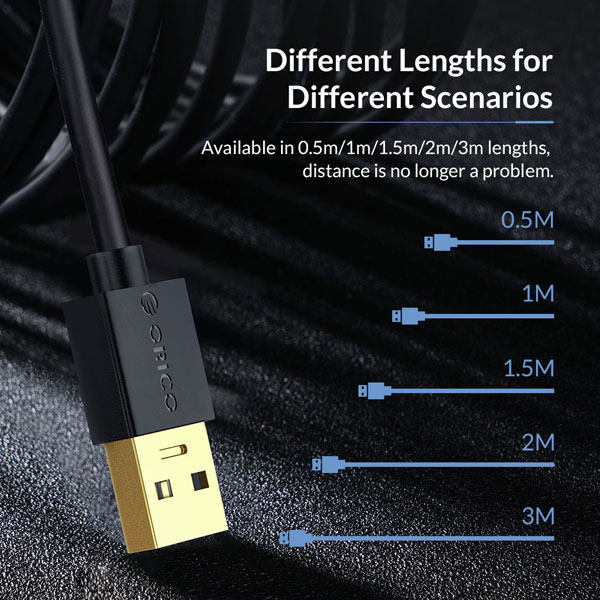 کابل افزایش طول USB 3.0 اوریکو مدل U3-MAA01 طول 2 متر