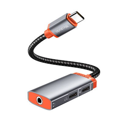 مبدل USB-C به جک 3.5 میلیمتری / USB-C مک دودو مدل CA-0940