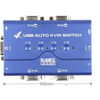سوییچ VGA KVM چهار پورت USB کی نت پلاس مدلKPU624