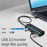 هاب USB 3.0 هفت پورت فرانت مدل FN-U3H701S