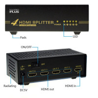 اسپلیتر HDMI چهار پورت کی نت پلاس مدل KP_S644