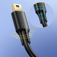 کابل تبدیل USB به Mini USB یوگرین مدل US132-10355 طول 1 متر