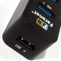 هاب USB 3.0 چهار پورت فرانت مدل FN-U3H403S