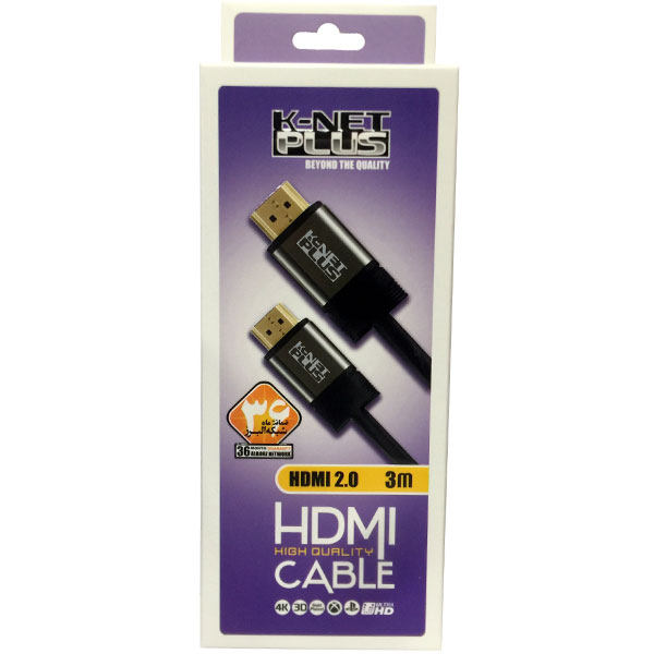 کابل 2.0 HDMI کی نت پلاس مدل HC152 طول 3 متر