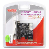 هاب USB3.0 PCI-E یونیتک مدل Y-7301