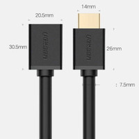 کابل افزایش طول HDMI یوگرین مدل HD107 10141 طول 1 متر