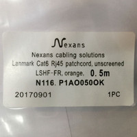 کابل شبکه Cat6 نگزنس مدل P1AO050OK