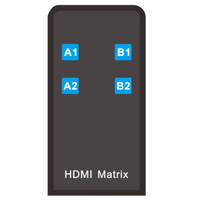 سوئیچ 2 به 2 HDMI مدل TC-HMX-22