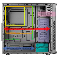 کیس کامپیوتر گرین مدل Oraman Plus