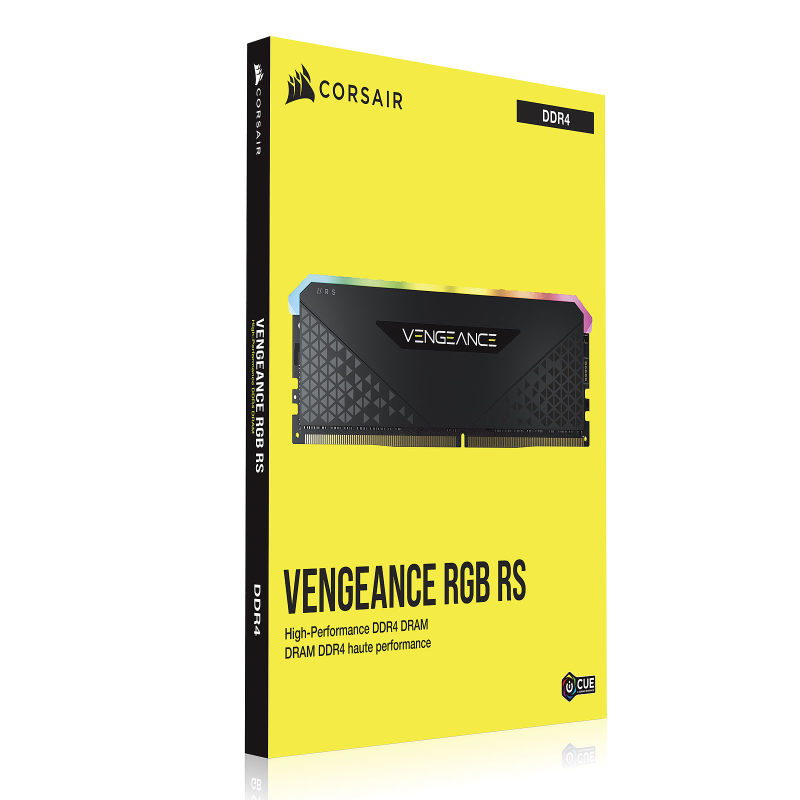 رم دسکتاپ DDR4 دو کاناله 3200 مگاهرتز  کورسیر مدل VENGEANCE RGB RS ظرفیت 32 گیگابایت