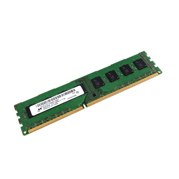 رم دسکتاپ DDR3 تک کاناله 1600 مگاهرتز CL11 میکرون مدل PC3-12800 ظرفیت 8 گیگابایت