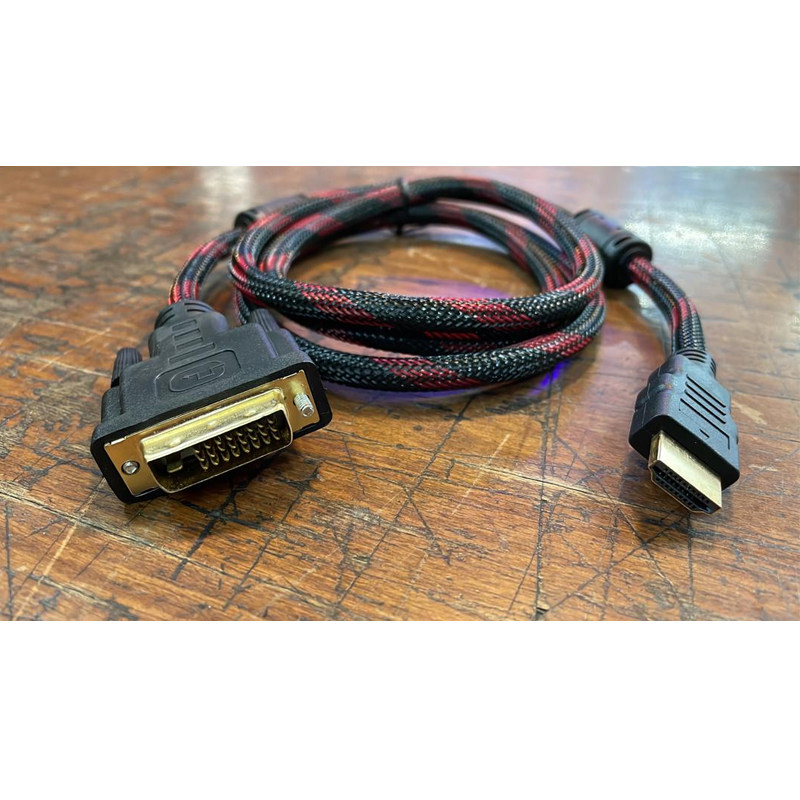 کابل تبدیل HDMI به DVI مدل Dual Link طول 1.5 متر