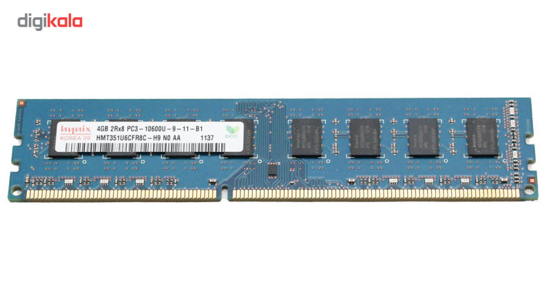 رم کامپیوتر هاینیکس مدل DDR3 1333MHz 240Pin DIMM 10600 ظرفیت 4 گیگابایت