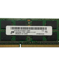 رم لپ تاپ میکرون مدل 12800 DDR3lL PC3L 1600MHz ظرفیت 4 گیگابایت