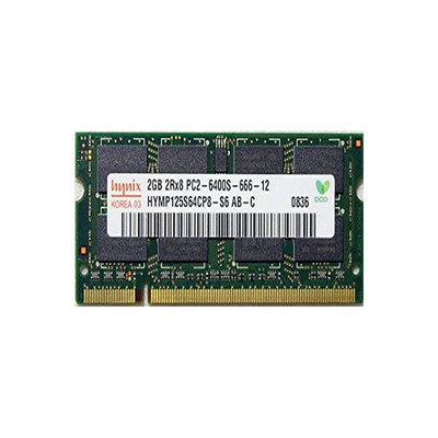 رم لپ تاپ DDR2 تک کاناله 6400 مگاهرتز CL6 هاینیکس مدل HY ظرفیت 2 گیگابایت