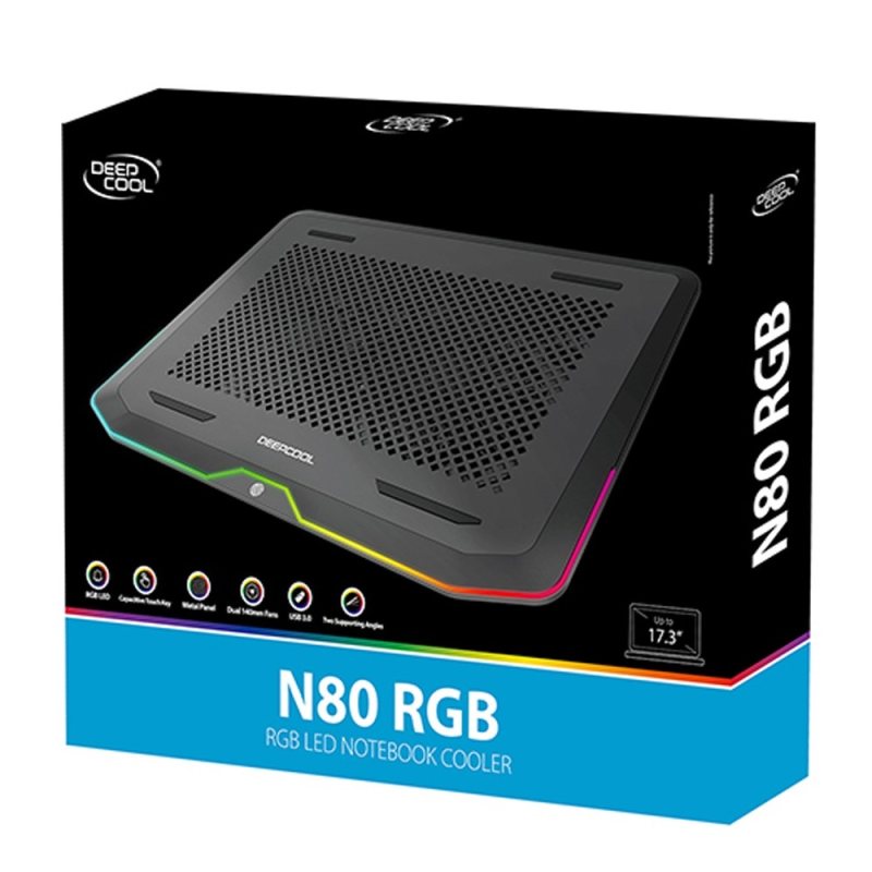 پایه خنک کننده دیپ کول مدل N80 RGB