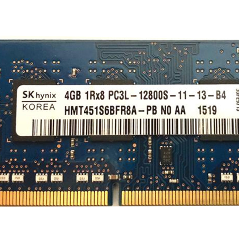 رم لپ تاپ DDR3L تک کاناله 1600 مگاهرتز CL11 اس کی هاینیکس مدل PC3L ظرفیت 4 گیگابایت