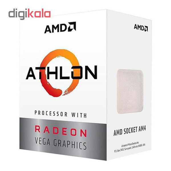 پردازنده ای ام دی مدل Athlon 200 GE