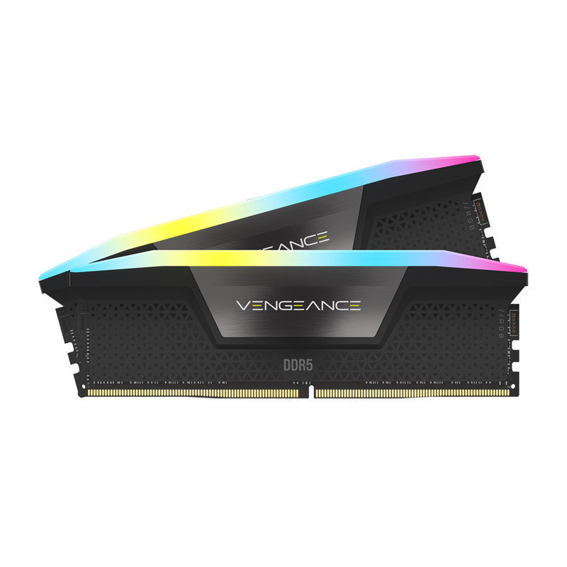 رم دسکتاپ DDR5 دو کاناله 5600 مگاهرتز CL36 کورسیر مدل VENGEANCE RGB ظرفیت 32 گیگابایت