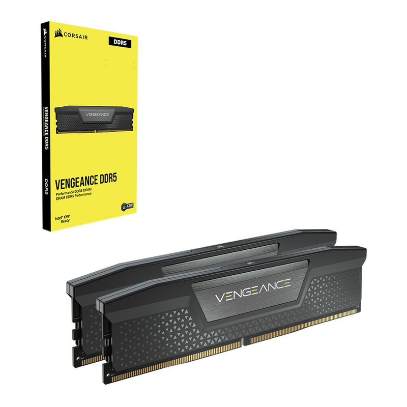 رم دسکتاپ DDR5 دو کاناله 5600 مگاهرتز CL36 کورسیر مدل VENGEANCE RGB ظرفیت 32 گیگابایت